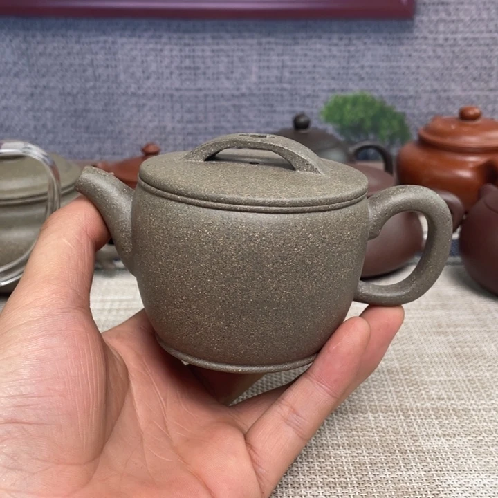 紫砂茶壶微瑕汉瓦