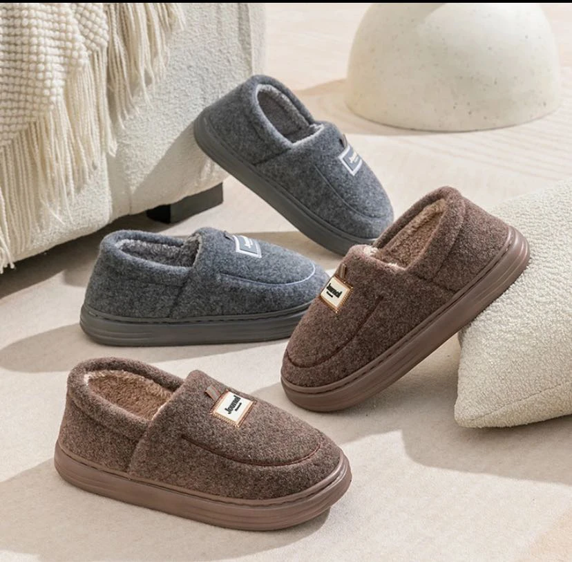 C全男棉鞋厚底加绒保暖