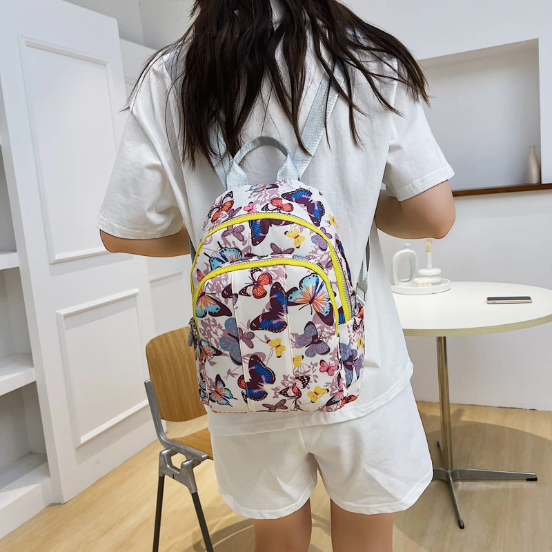 秋冬季上新高级感女士双肩包防水耐磨牛津布材质时尚韩版超轻