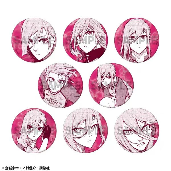 【蓝色监狱-千切】原画展千切个人池一二弹吧唧徽章盲盒（代拆）产品