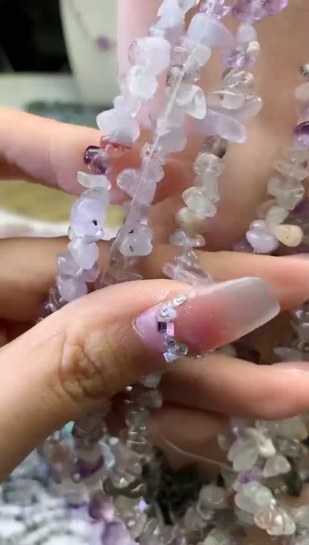 【闪购商品】水晶手链未镶嵌紫超七