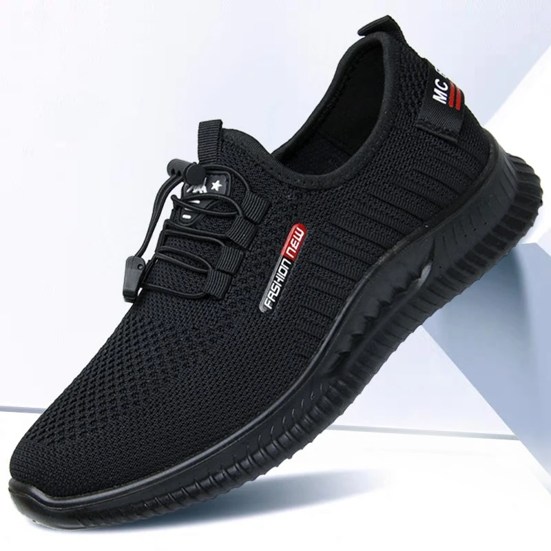 男鞋春季鞋子男运动鞋老北京布鞋男士休闲鞋透气网面中老年爸爸鞋