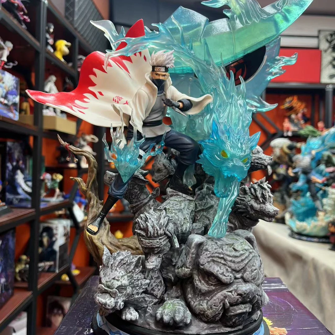 火影忍者卡卡西CS卡卡西模型手办摆件详细有实拍图 高度30cm左右