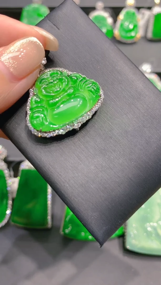 【闪购商品】翡翠颈饰银S925镶嵌26.00