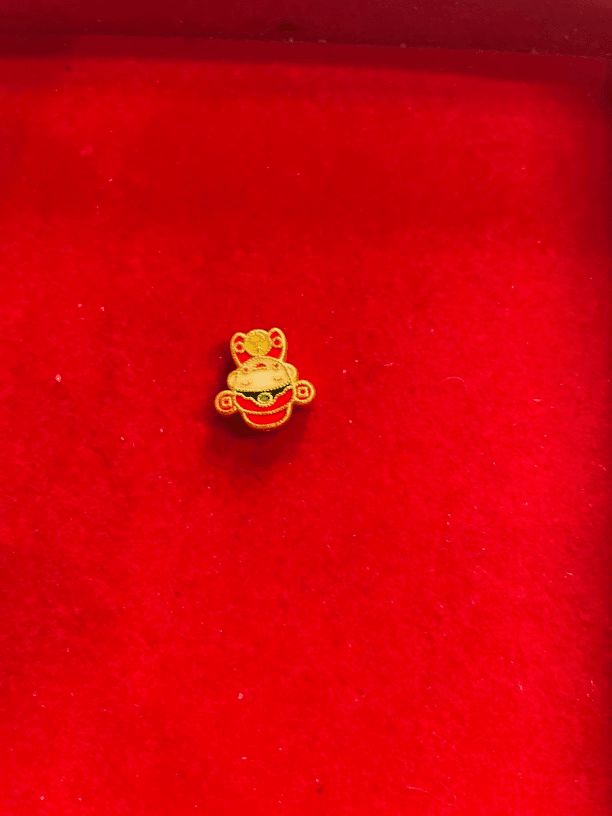 金惟福足金999首饰0.95g