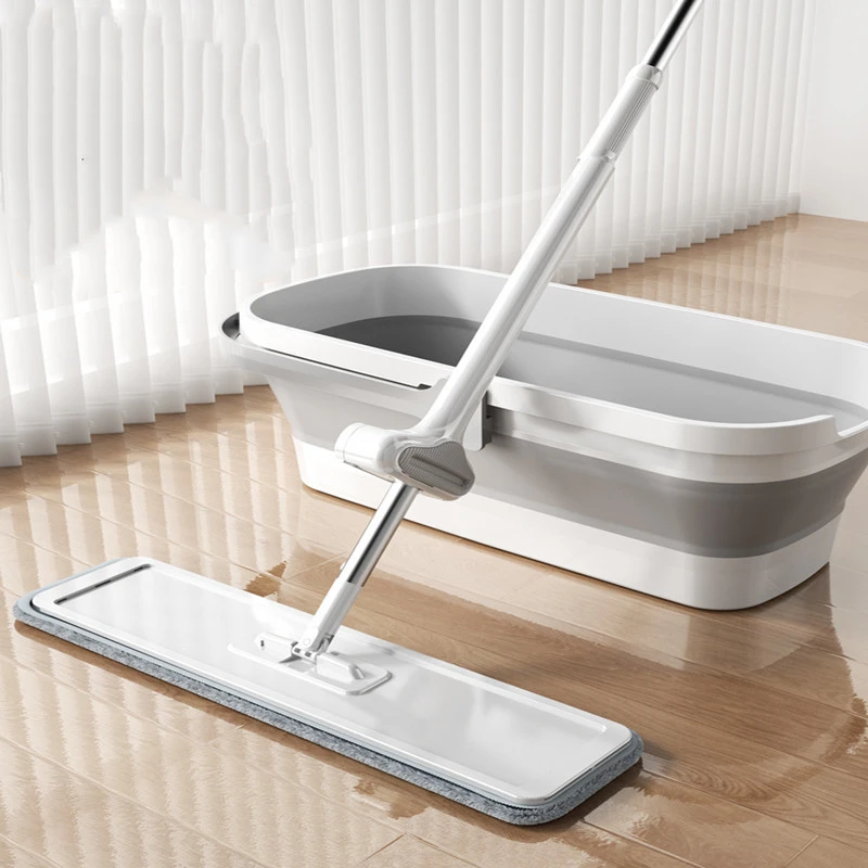 大号旋转免手洗平板拖把家用吸水懒人拖地神器拖布墩布拖布免手洗