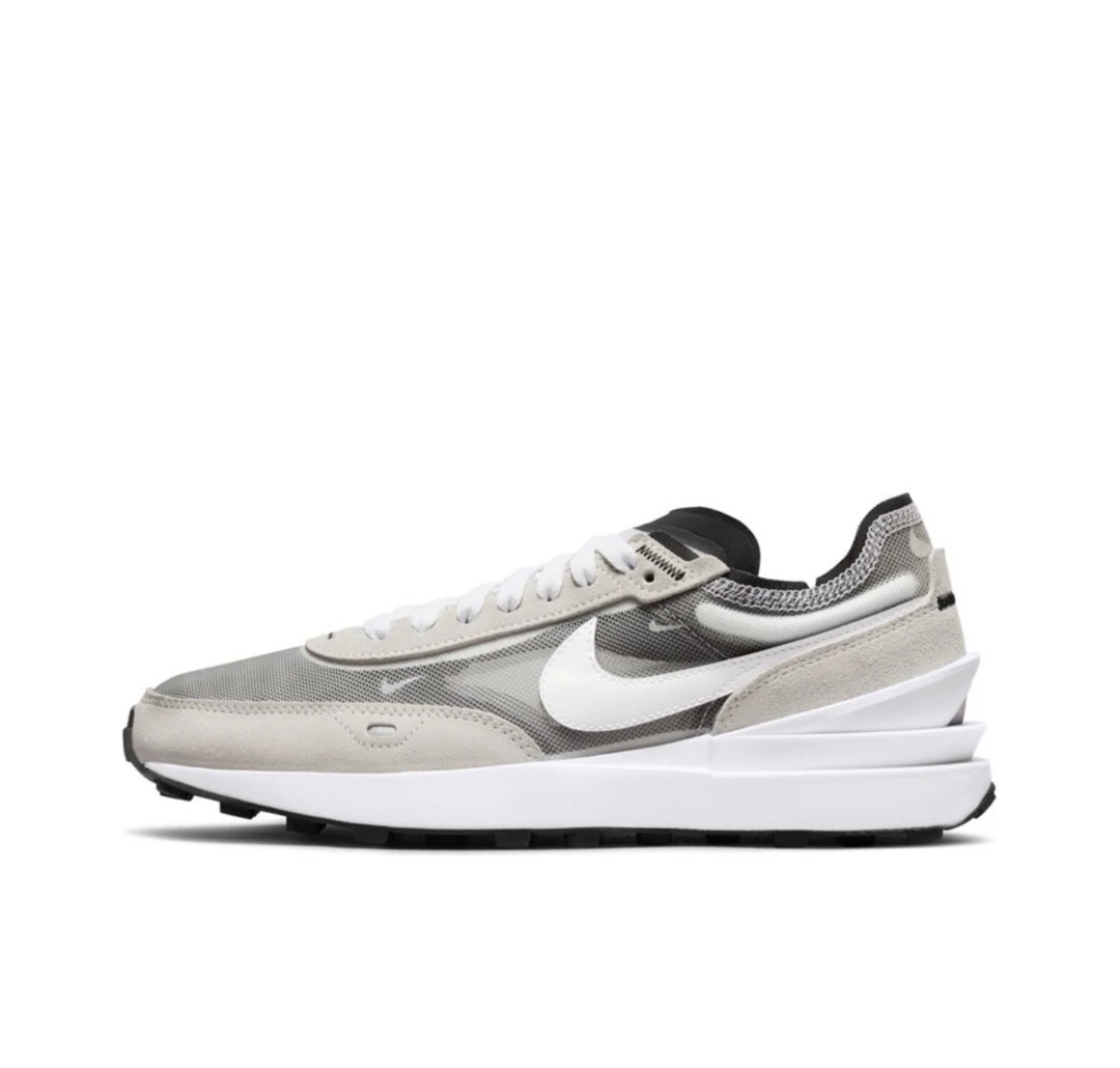 36.5码/内长230 全新正品耐克华夫清爽潮流女款白灰DC2533-102