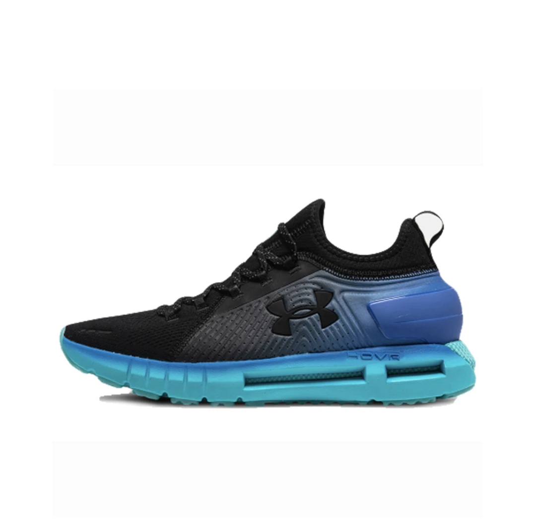 偏小43码/内长275 全新正品安德玛 Under Armour 低帮跑步鞋黑蓝