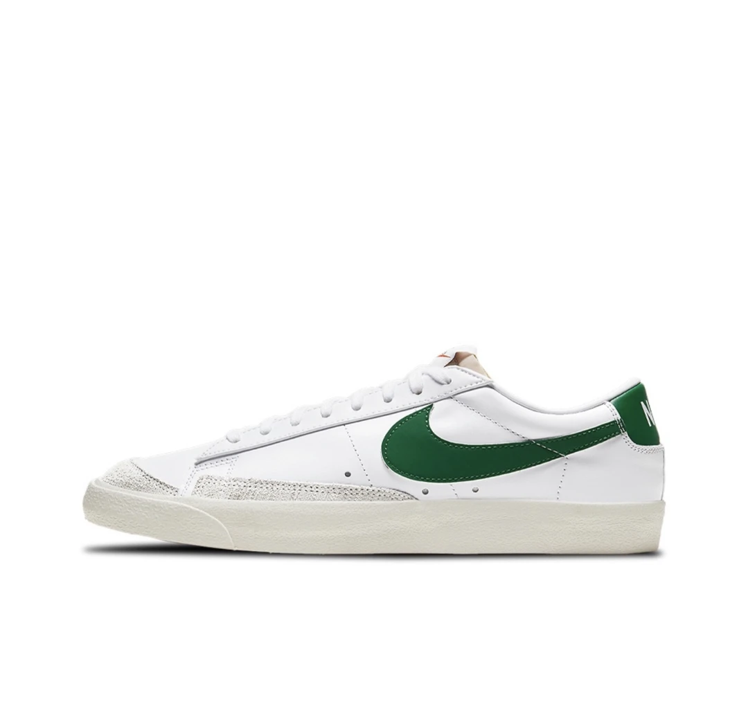43码/内长275 全新正品Nike Blazer经典复古白色松绿DA6364-115