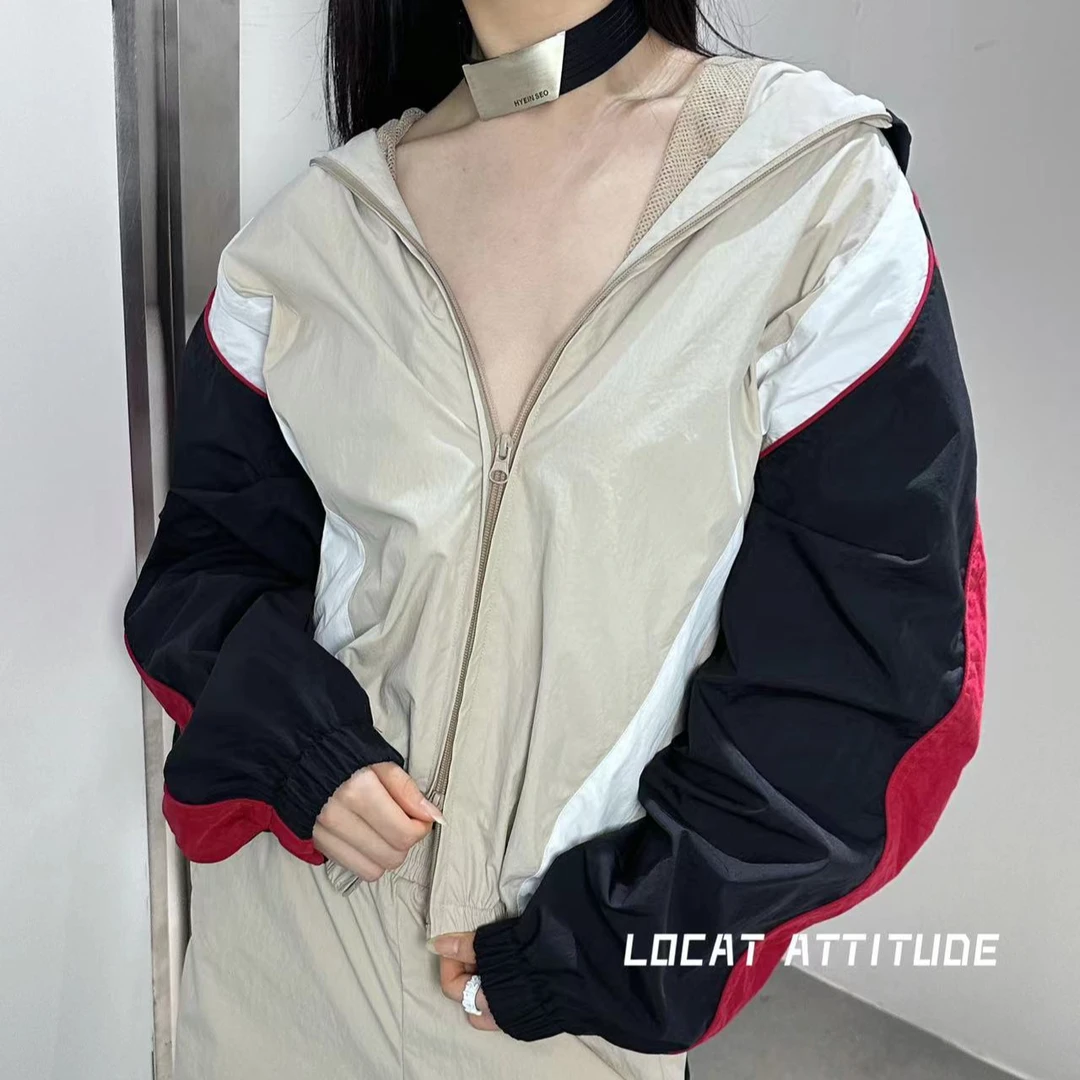 【LOCAT】LOCAT Kalikalika 拼接运动外套 KALS04