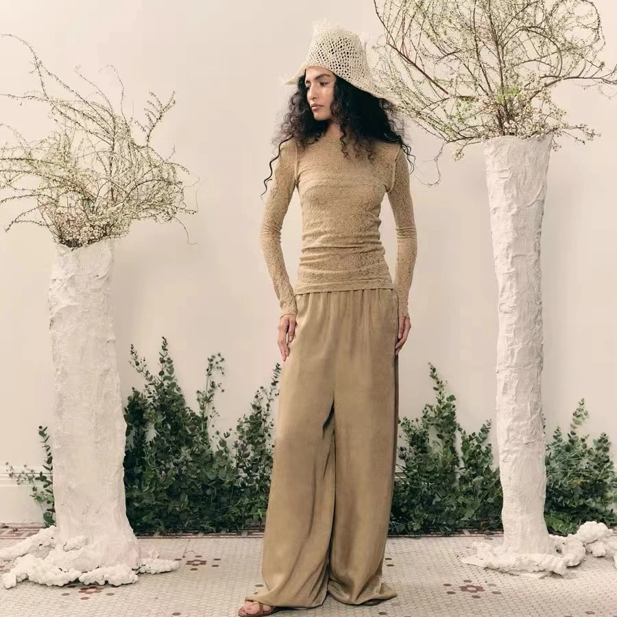 【LOCAT】 deplumer 毛边拼接打底衫