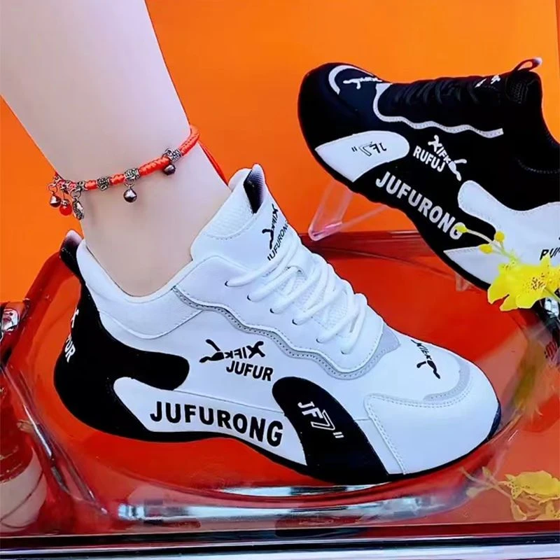 2023新款男女情侣皮鞋潮流厨师潮鞋单鞋黑色2024潮牌断码鞋进口