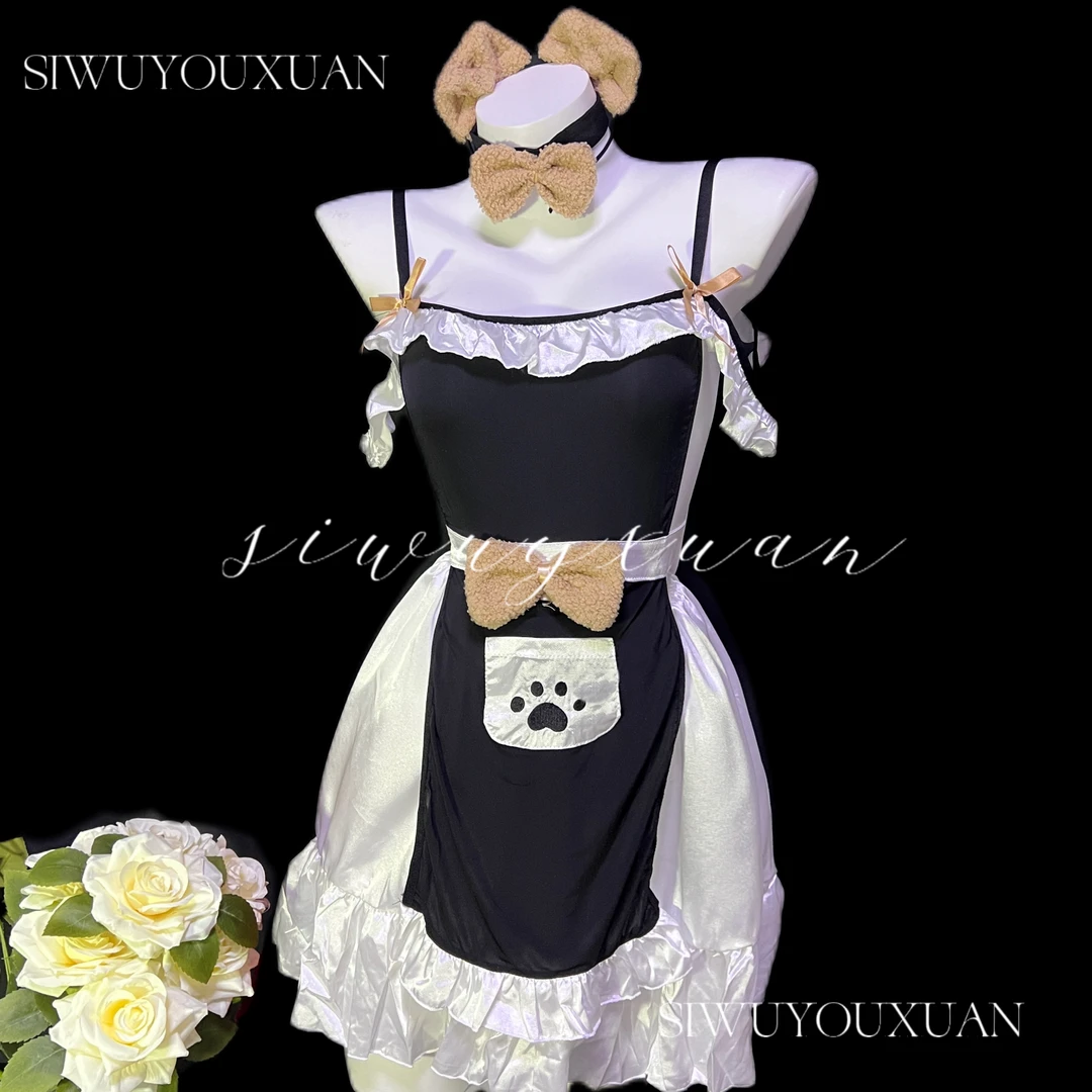 私物优选【七夕限定 少女小狗 少女连衣裙 家居服套装】