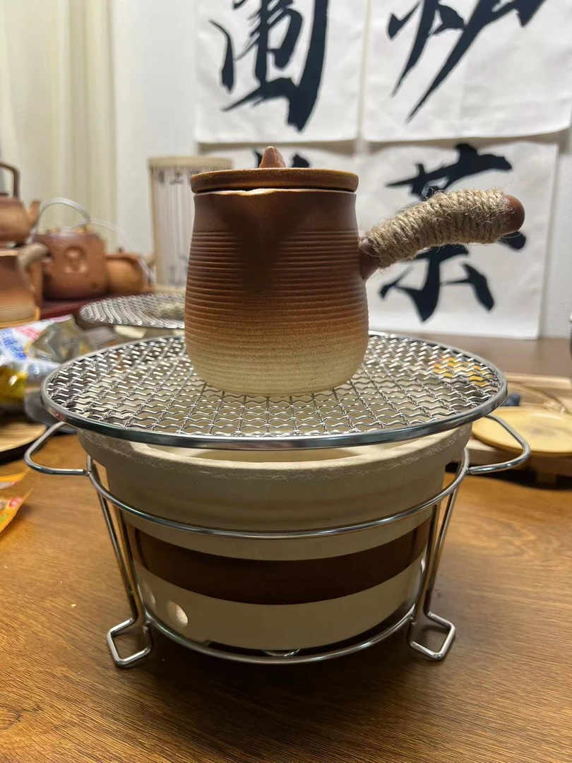 围炉煮茶整套500毫升罐罐壶配24公分大碳炉