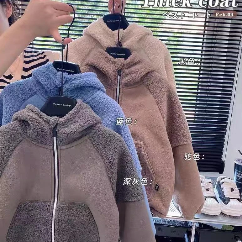 大暖炉加厚连帽外套A002【二姨专享】