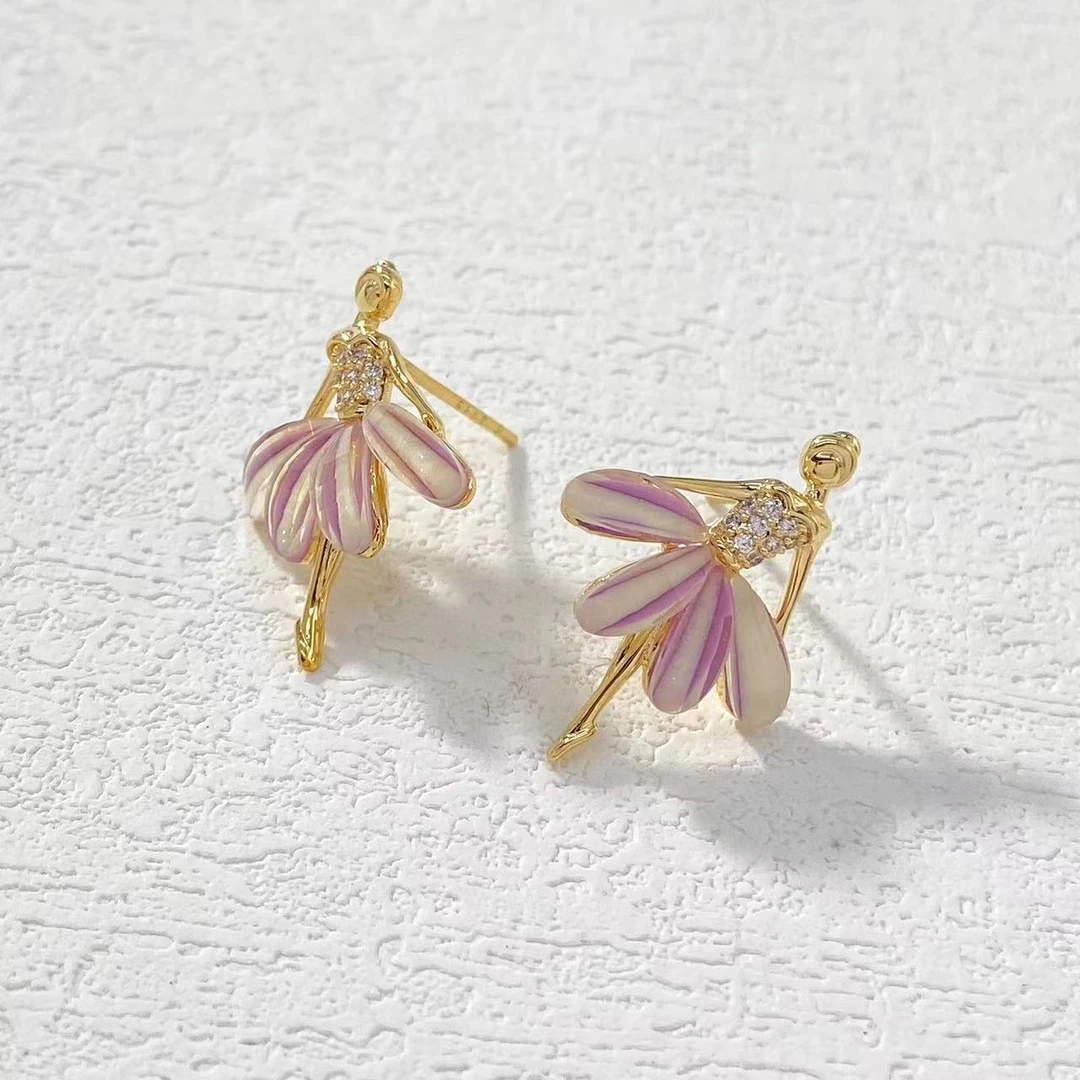 铜合金耳饰 木木（QA2527）耳饰