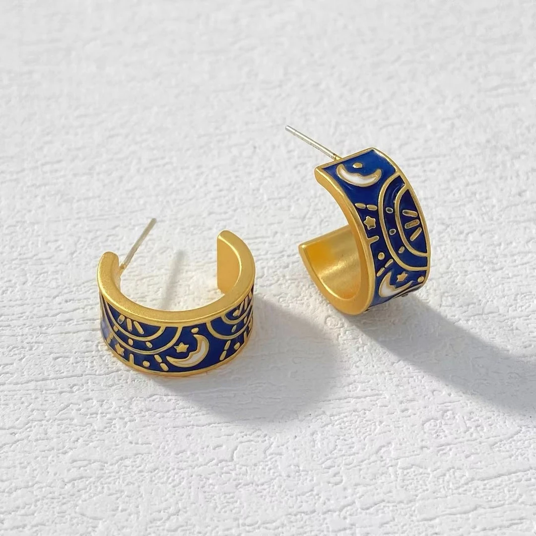 铜合金耳饰 木木（ZF1729）  内径12毫米 耳饰