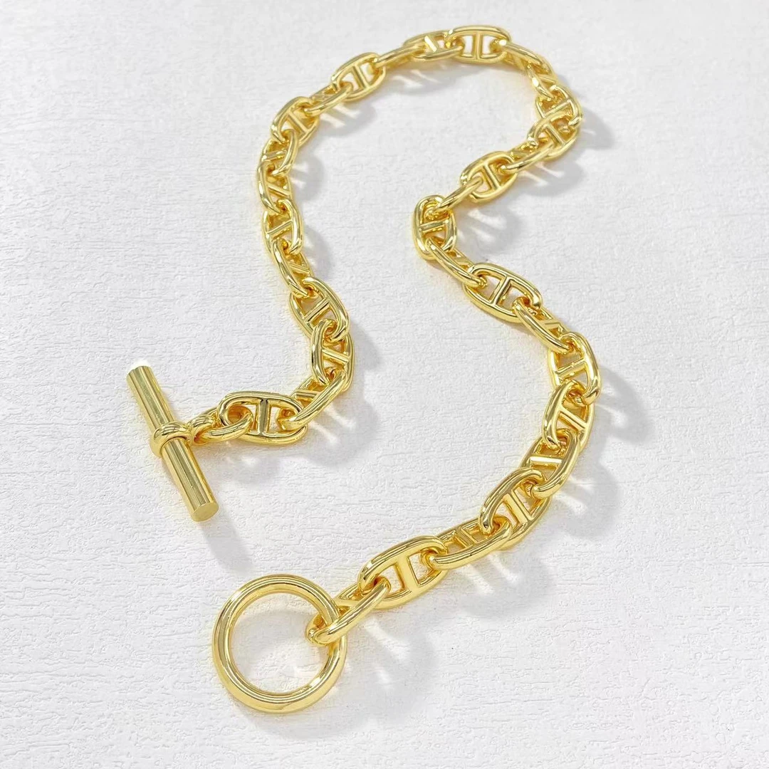 铜合金项链 木木（QA2820）48厘米 毛衣链项链