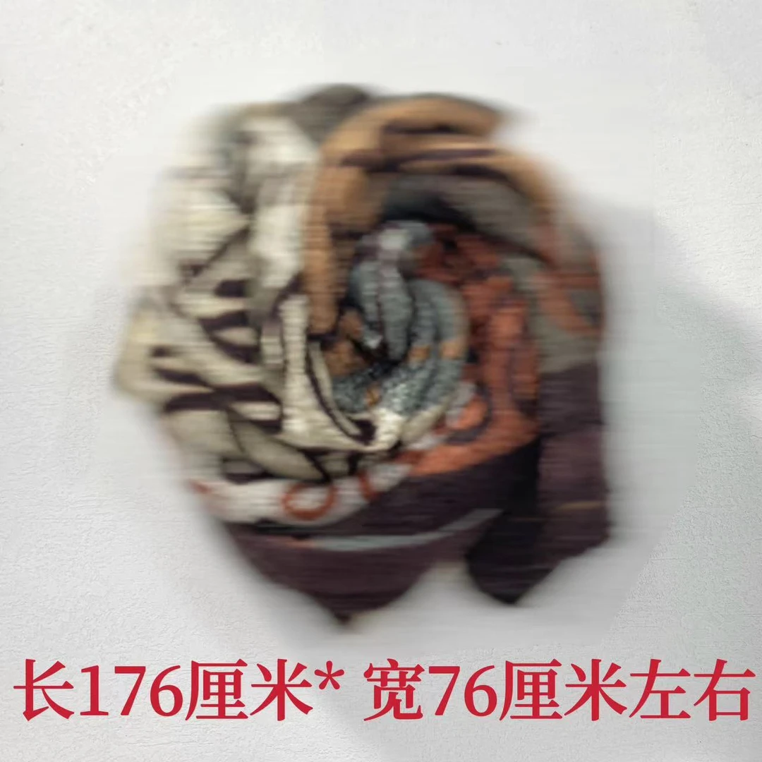 木木（RZ5393） 176厘米*76厘米左右  拼色棉麻围巾丝巾