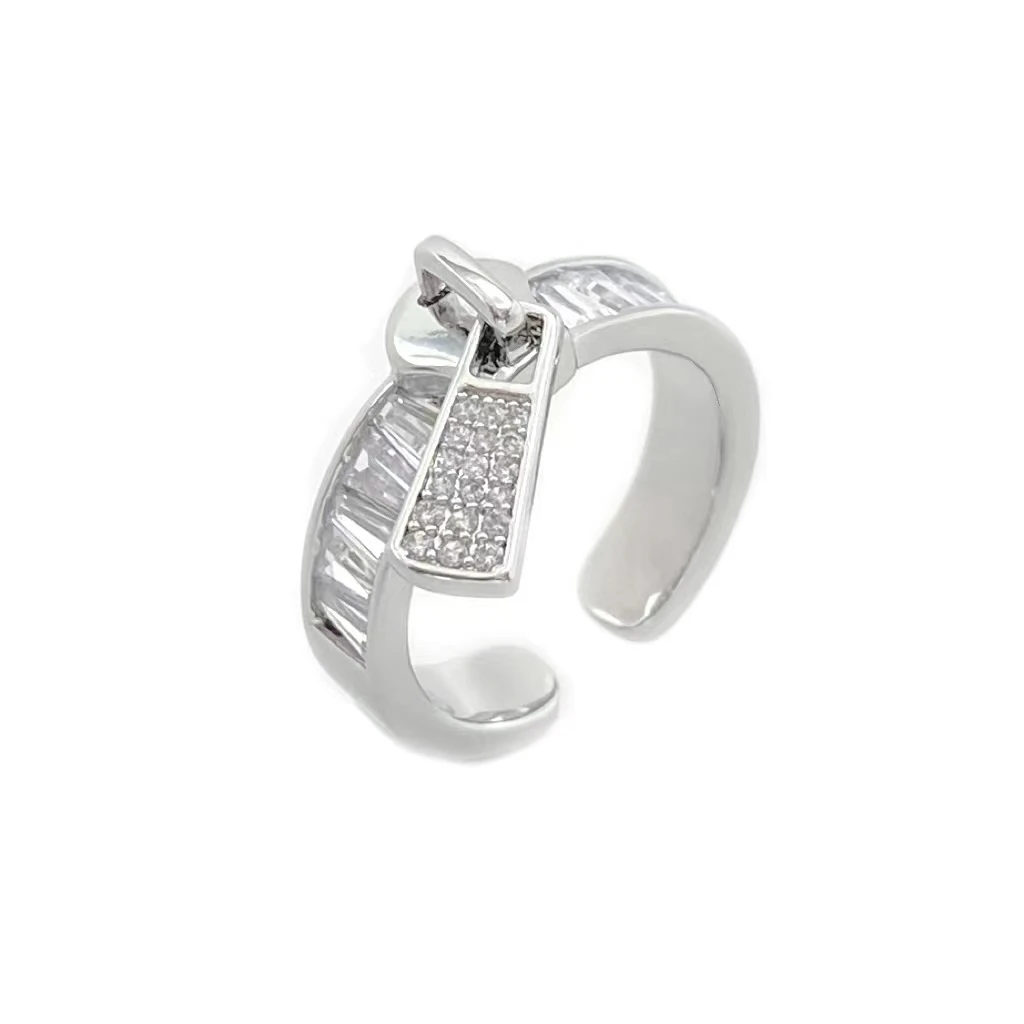 铜合金戒指 木木（QA1798）开口戒指