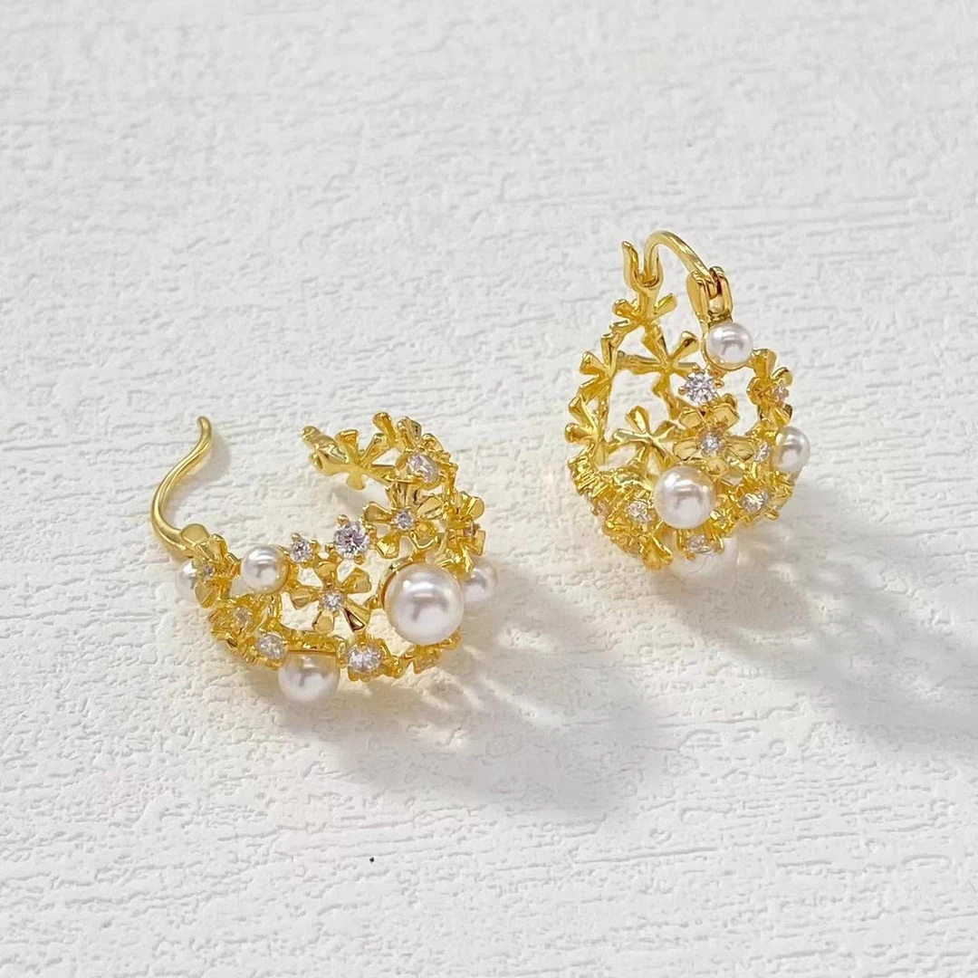 铜合金耳饰 木木（LY813）耳饰