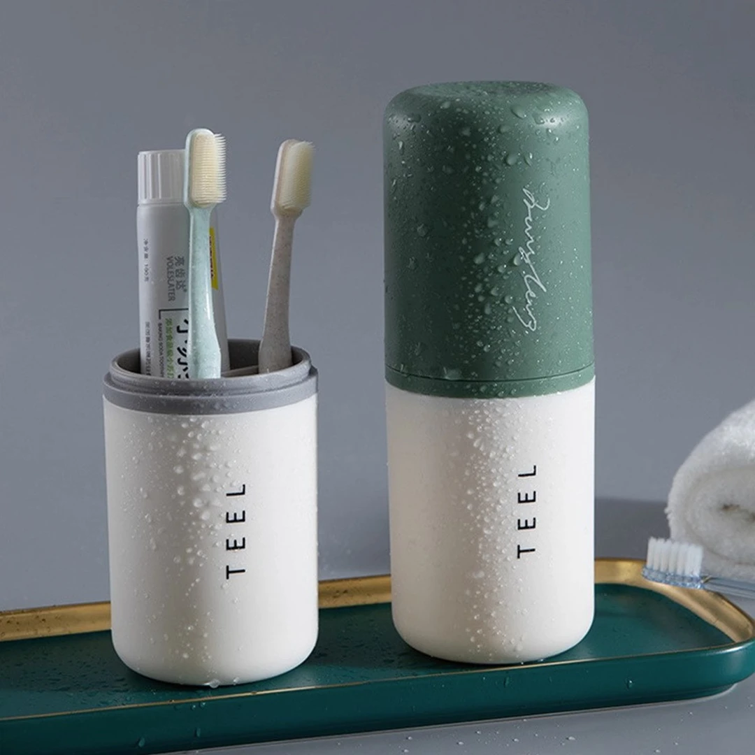 旅行洗漱杯套装牙刷收纳盒漱口杯牙具袋护男女出差便携包旅游用品