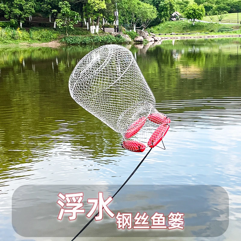 防挂鱼护野钓专用小型2024镀锌软钢丝浮水黄辣丁耐用速干折叠鳜鱼