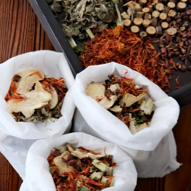 【真材实料手工分装】7味草本泡脚包 经络通关节湿寒调理