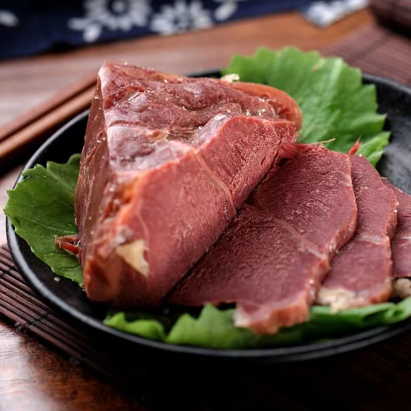 豫叶秃哥 拍四袋发六袋河南味道五香牛肉开袋即食卤味真空