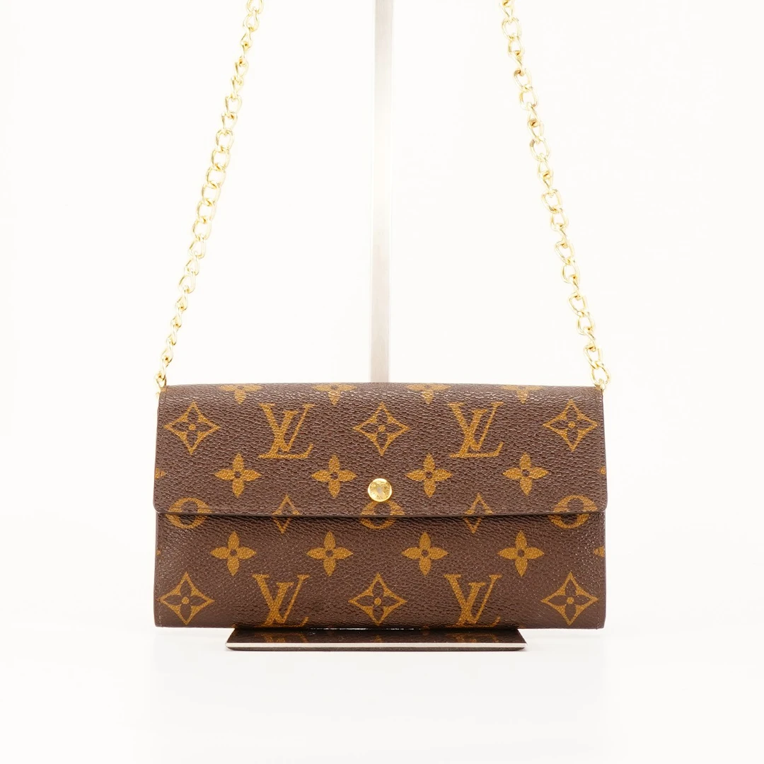 99新 LouisVuitton/路易威登 金豆豆钱包/买买