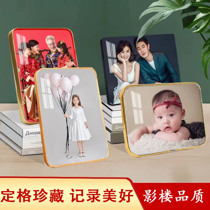 定制照片相框摆台儿童成长记录亲子照结婚纪念周岁礼物相框照片板
