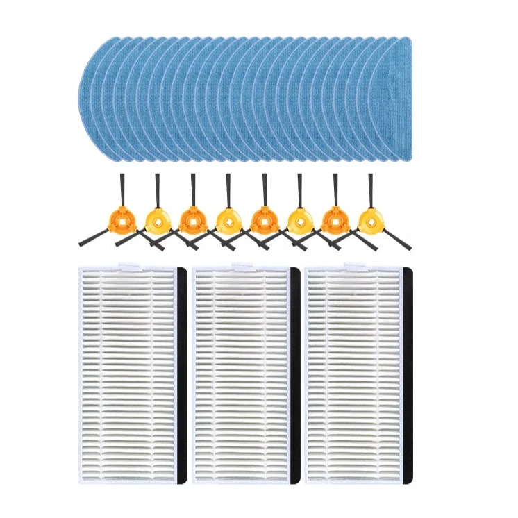 万创适配科沃斯扫地机配件滤网边刷DH35/DH45/DN620/DS37/DS625