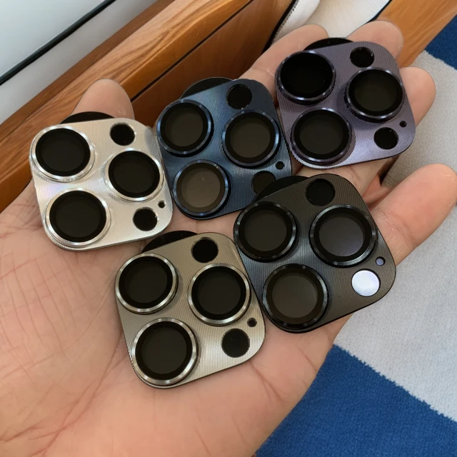 苹果15Promax镜头膜iphone14电镀一体金属银色防摔15后摄像头保护