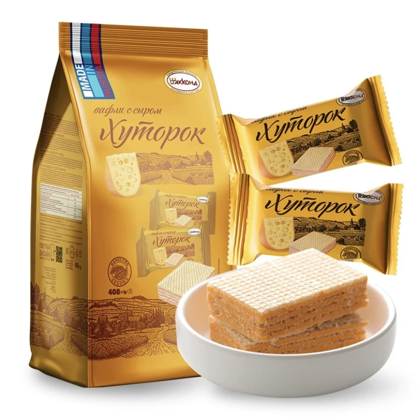 阿孔特小农庄奶酪味威化饼干408克1袋（erimqih tam)