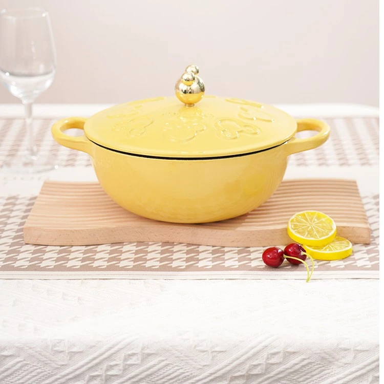 （磊磊专属）YANZAO/焱造铸铁珐琅锅23口径大头系列妈咪锅