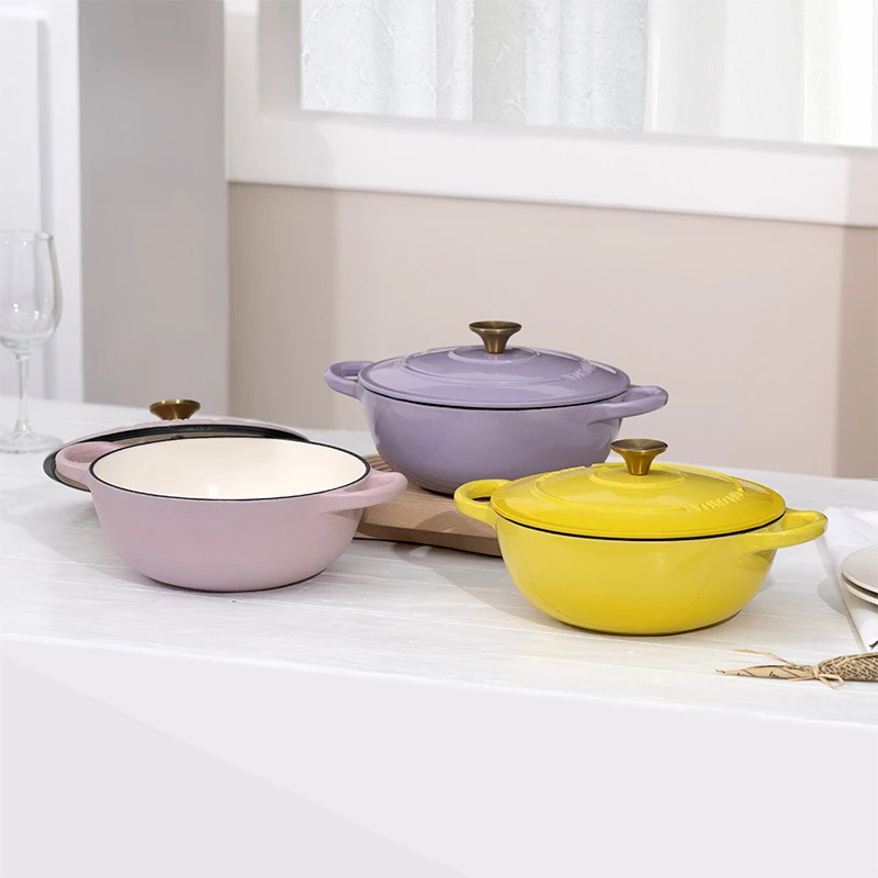 （好好专属）YANZAO/焱造铸铁珐琅锅23口径妈咪锅（新人礼）