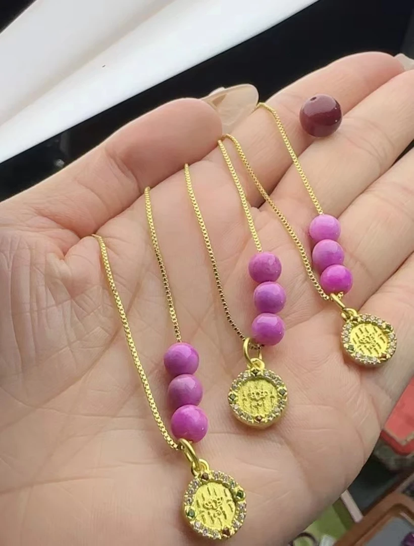 含辰砂工艺品舒项链5m+XY00391多样性发单