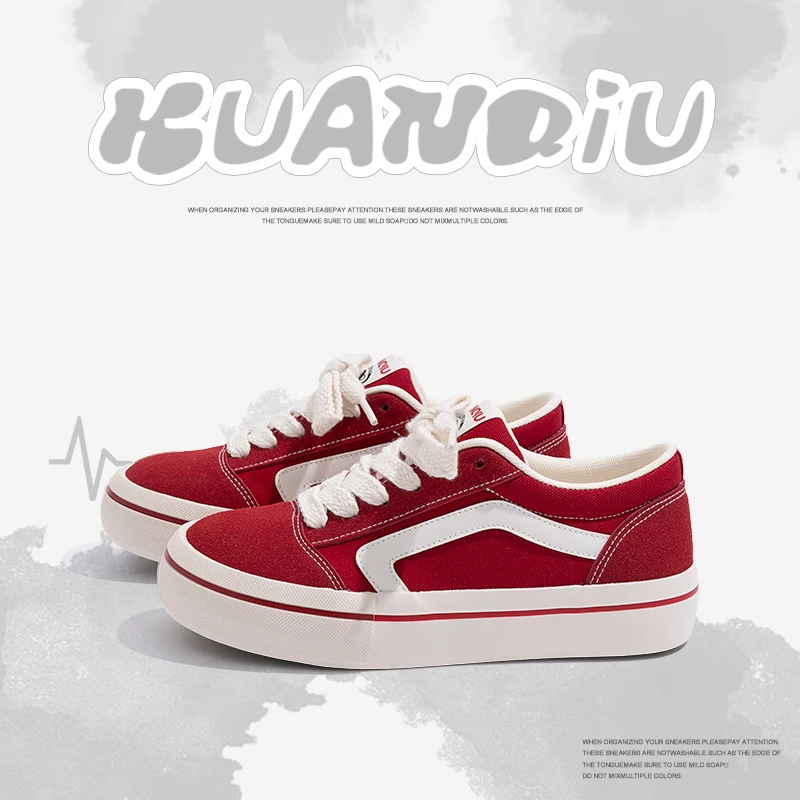 环球超轻薄帆布鞋女2025秋季新款增高圆头休闲鞋减震韩版高能感