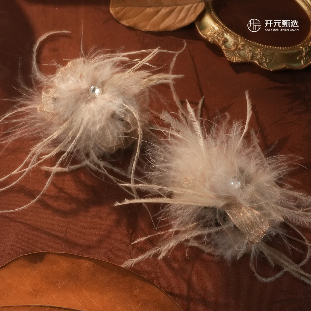 「甜杏仁」 简约复古法式轻奢发夹手工气质百搭可爱