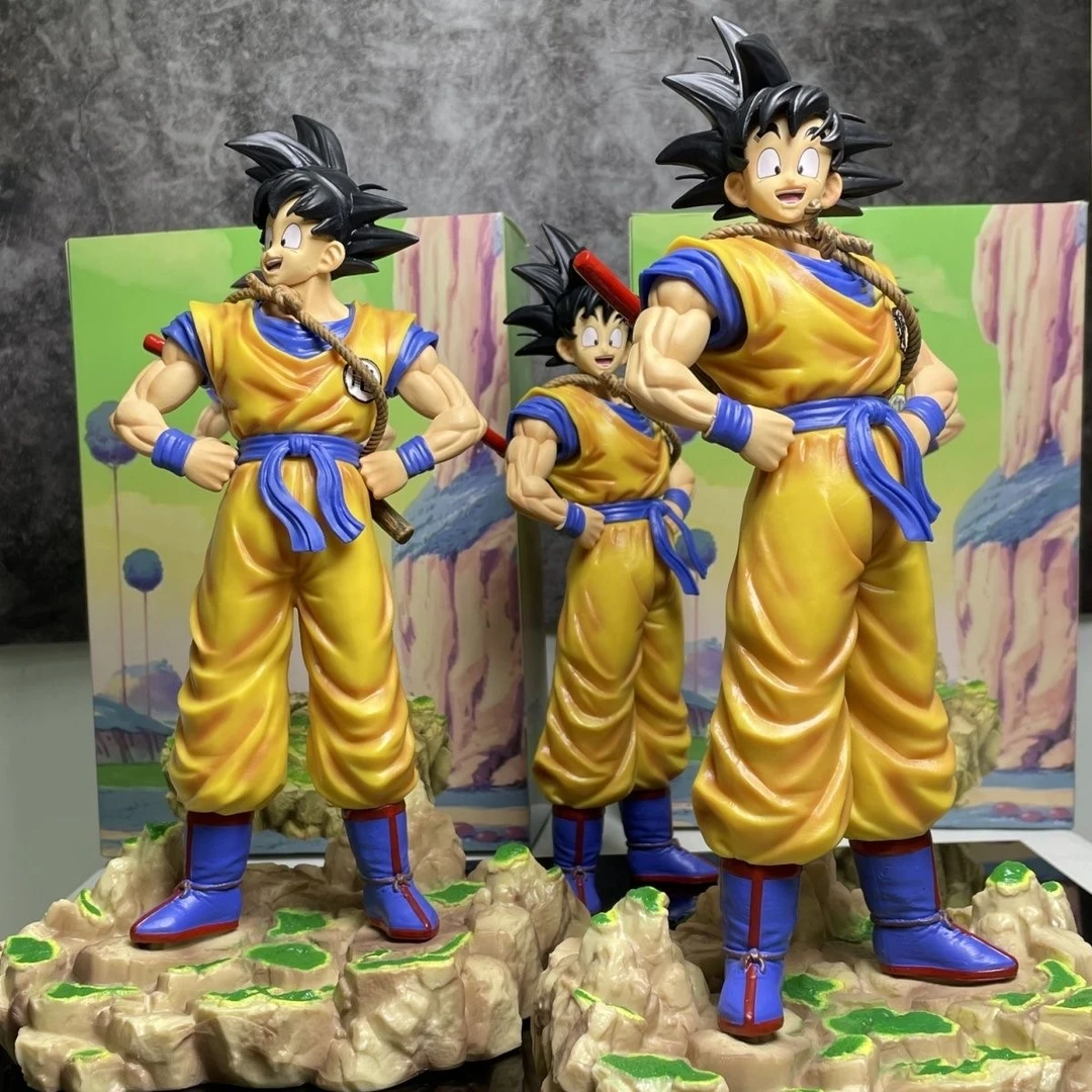 龙珠 梦幻孙悟空筋斗云超级赛亚人手办雕像站姿动漫模型摆件礼物