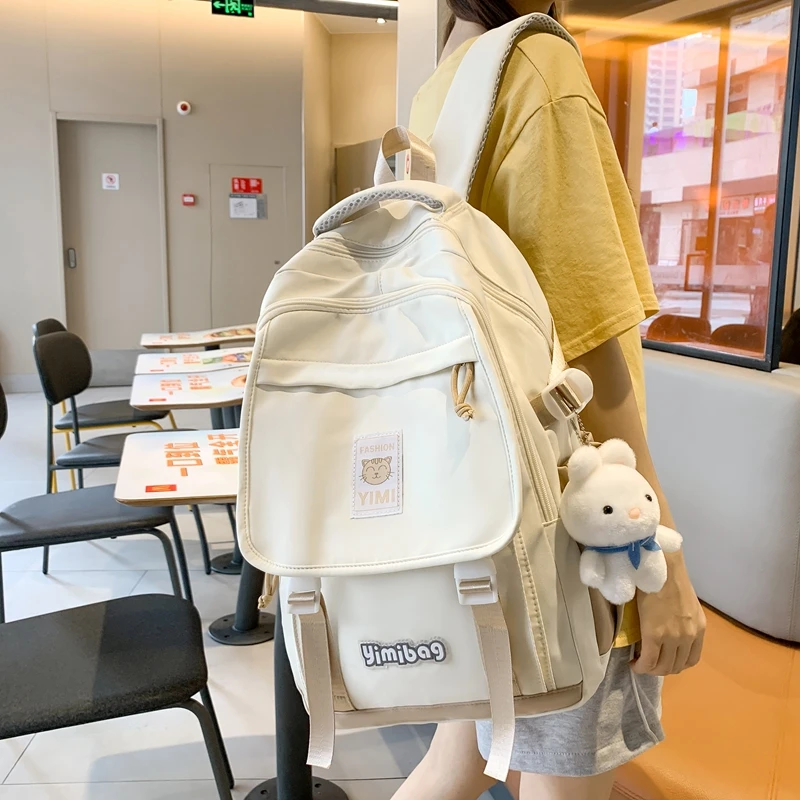 书包可爱小学生女时尚男生高中小清新学生初中双肩包休闲百搭潮流