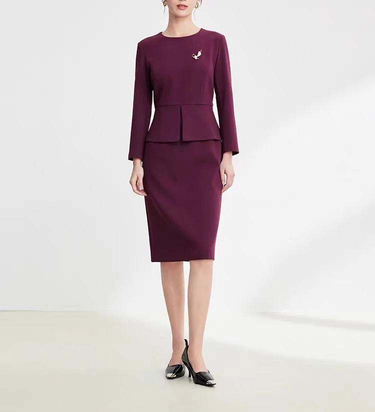 【小寒靓货3】大牌女装长袖时尚撤柜气质品牌清仓拼手速工作裙修身