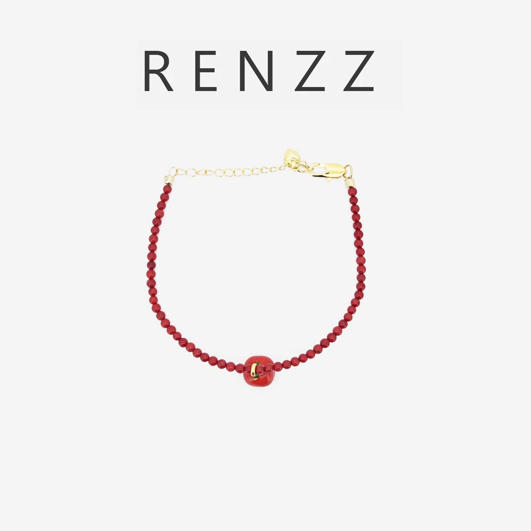 6722红色柿子气质百搭时尚手链