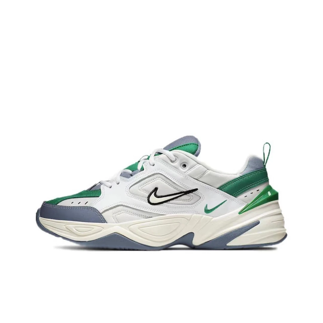 Nike 耐克M2K Tekno白灰绿男子减震复古低帮运动跑步鞋AV4789-009