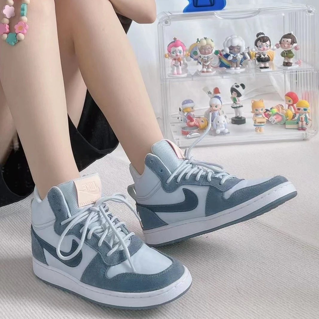 NIKE/耐克Court Borough Mid时尚复古女款百搭休闲鞋844907-005