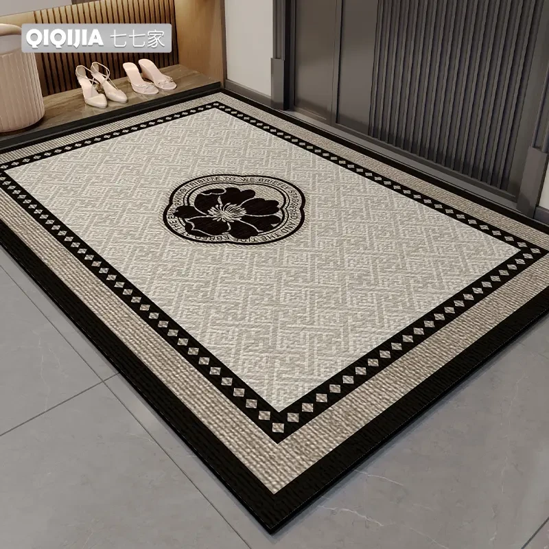 家用现代简约玄关门厅防滑吸水垫可裁剪地毯门垫入户门垫脚垫子