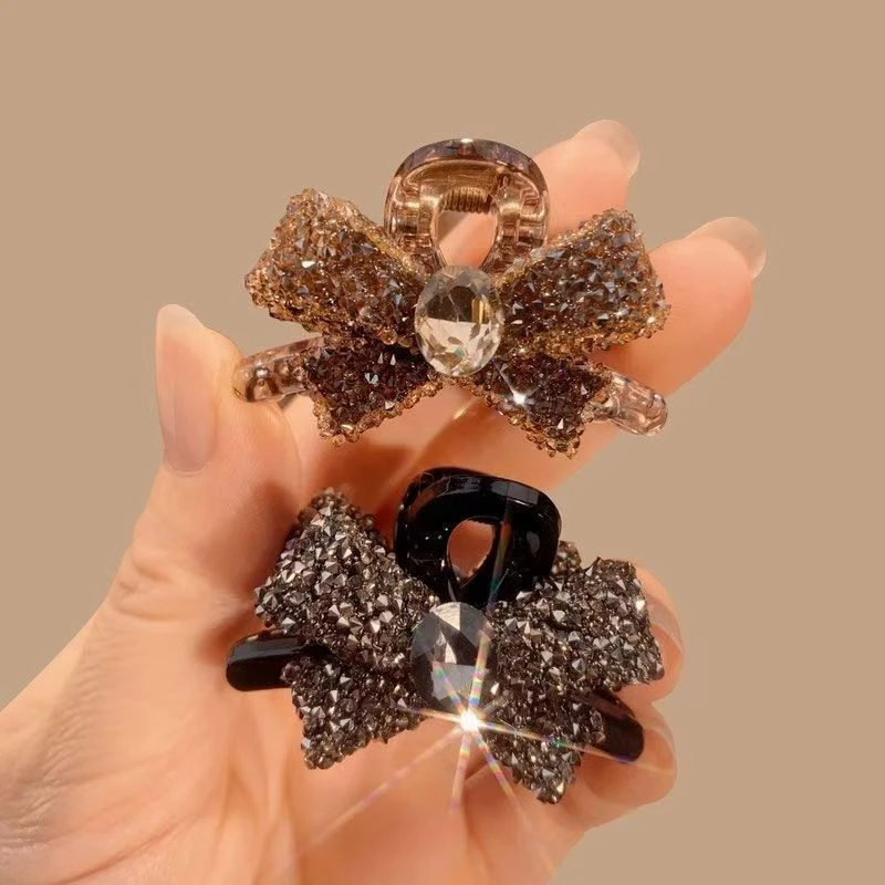 2024新款蝴蝶结洋气小发卡女气质刘海夹侧边高级碎发夹小巧小抓夹