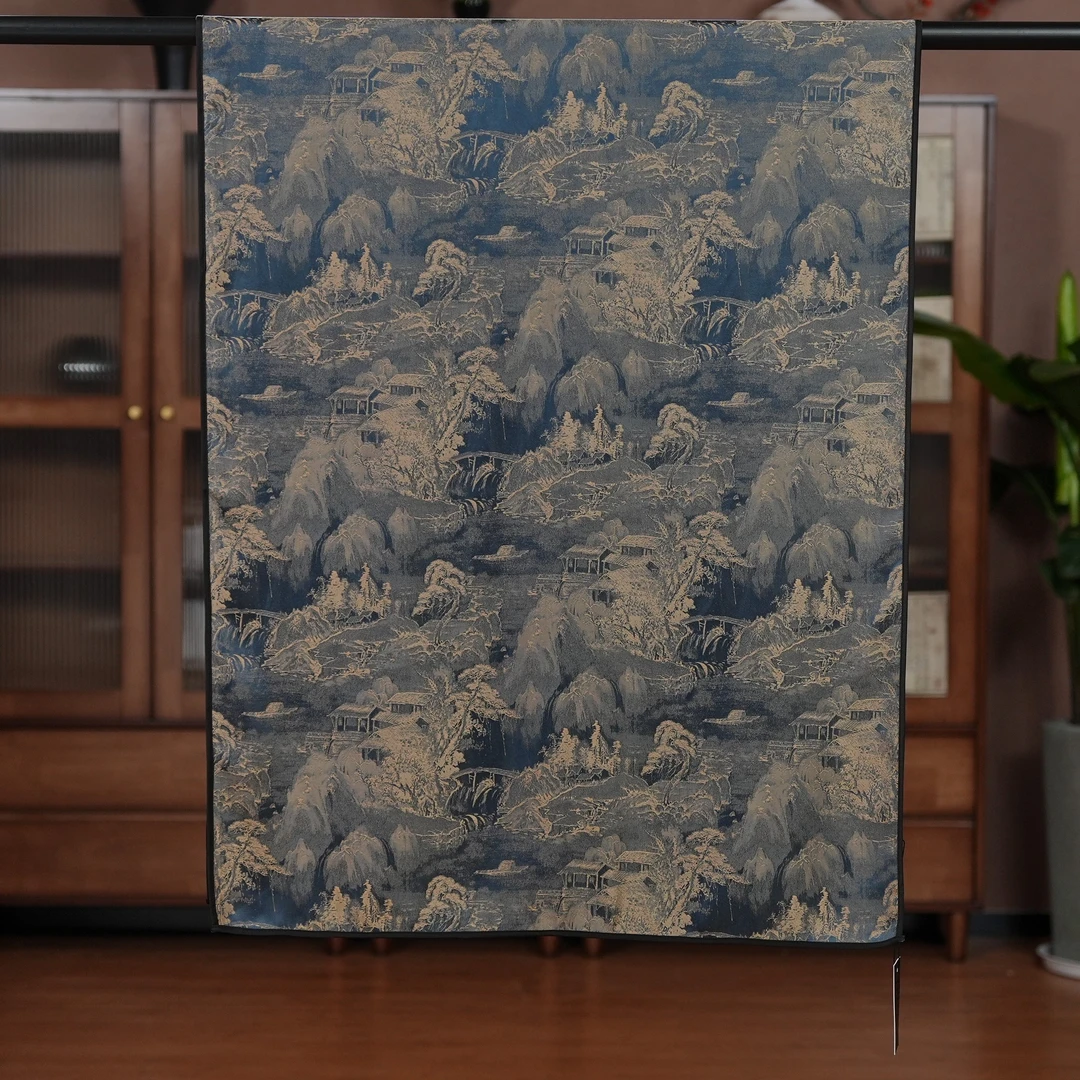 【A38-115墨云烟】180*70时尚丝巾百搭女士夏季日常大方提花