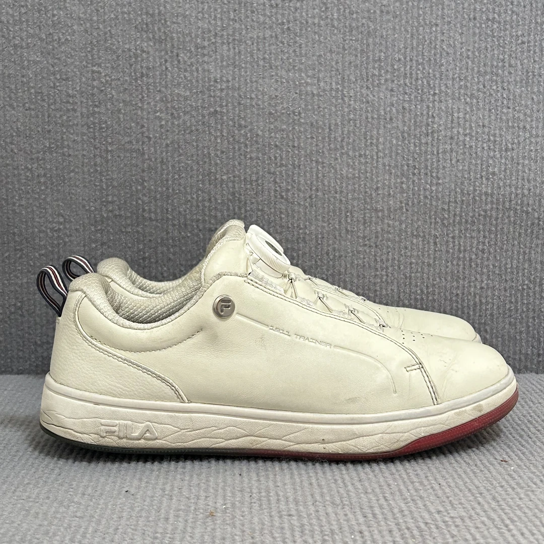 40码 FILA/斐乐 高尔夫鞋 鞋面瑕疵 介意勿拍 二手正品
