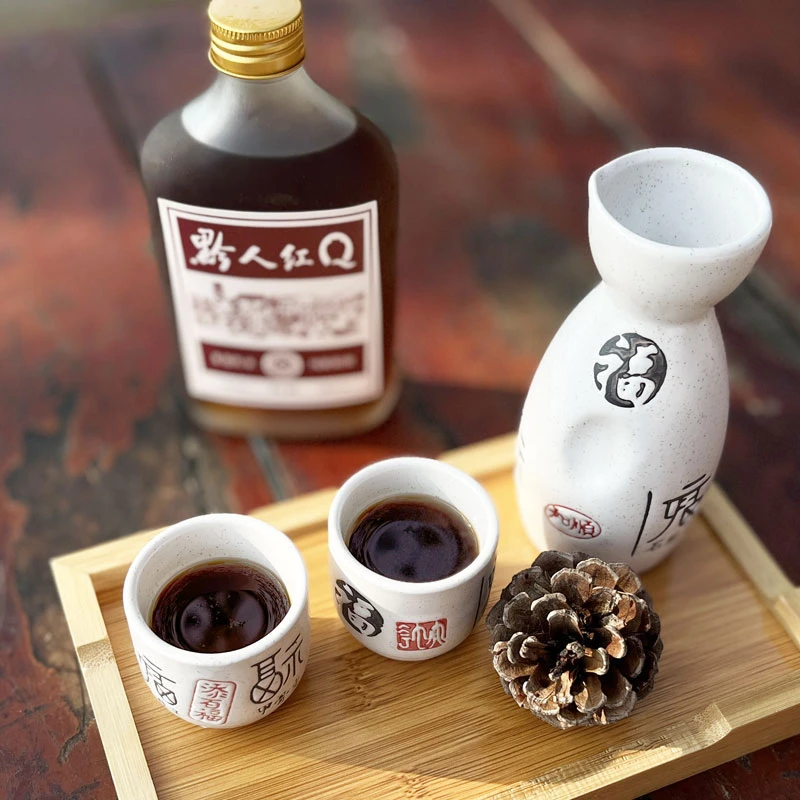麻糖水手工正宗粮食酒清香酿造纯粮酱香发酵低度小瓶装微醺陈酿